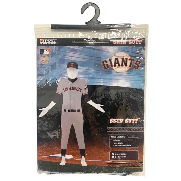 San Francisco Giants Fan Fits - Kids Size Medium - Morph Skin Fan Suits - 5 For $20.00 - Wholesale San Francisco Giants Products - Giants Merchandise