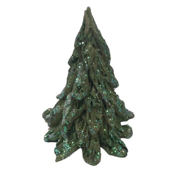 David DeCamp Art - 3" Glitter Tree Figure - 12 For $24.00