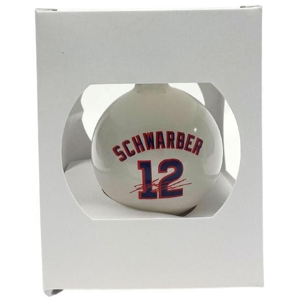 Chicago Cubs Players Ornaments - #12 Schwarber - 12 For $24.00 - Wholesale Chicago Cubs Products - Cubs Merchandise