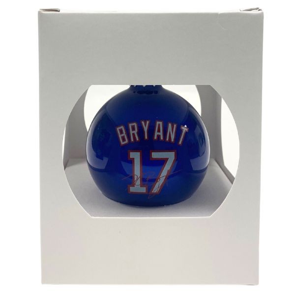 Chicago Cubs Players Ornaments - #17 BRYANT - 12 For $24.00 - Wholesale Chicago Cubs Products - Cubs Merchandise 2