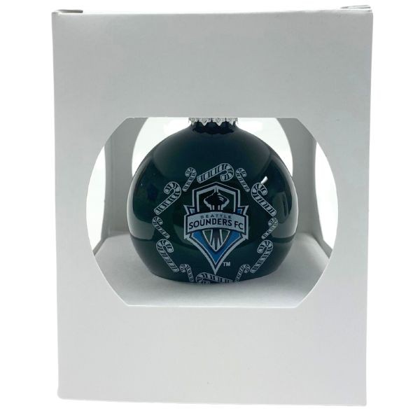 Seattle Sounders FC Ornaments - Soccer - Candy Cane Style - 6 For $21.00 - Wholesale Seattle Seahawks Product - Seahawks Merchandise
