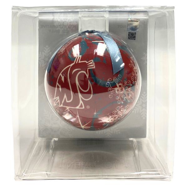 Washington State Cougars Ornaments - DeCoupage Style - 6 For $24.00 - Washington State
