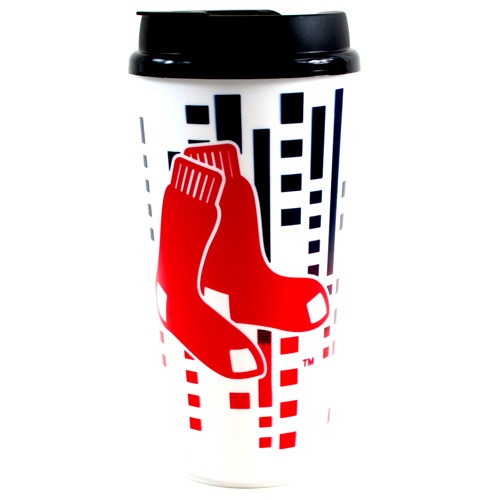Boston Red Sox Tumblers - 32OZ With SnapTite Lids - 2 Tumblers For $8.00 - Wholesale Boston Red Sox Products - Red Sox Merchandise 2