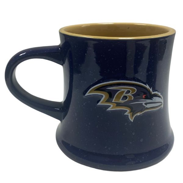 Baltimore Ravens Mugs - Ceramic 16OZ Emblem Mugs - 4 For $24.00 - Wholesale Baltimore Ravens Products - Baltimore Football