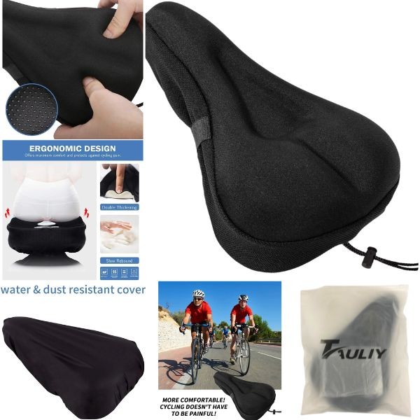 Bike Accessories - Memory Foam Bike Seat Covers - 4 For $20.00