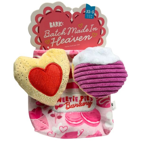 BarkBox Pet Toys - Sweetie Pie Barkberry Pet Toy - Bark Pet Toys - 5 For $20.00