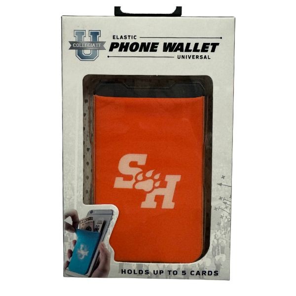 Sam Houston University Wallets - Single Pack - Phone Wallets - Strong 3M Adhesive - 12 For $36.00 - Wholesale Dallas Cowboys Product - Cowboys Merchandise