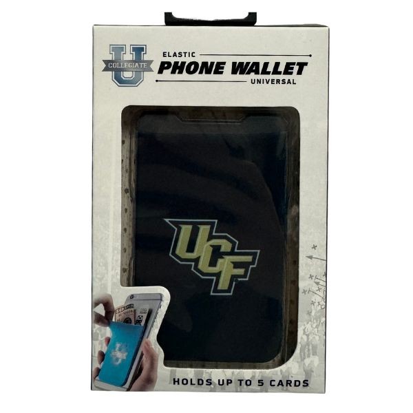 UCF Knights Wallets - Single Pack - Phone Wallets - Strong 3M Adhesive - 12 For $36.00 - UCF