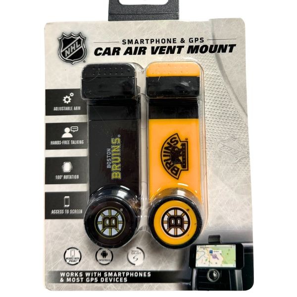 Boston Bruins - Smartphone And GPS 2Pack Set - Auto Air Vent Mounts - 6 Packs For $21.00 - Boston Bruins