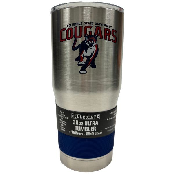 Columbus State Cougars - 30OZ Gameday Ultra Tumbler - Stainless Vac Sealed - 2 For $25.00 - Georgia