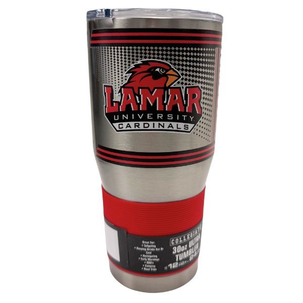 Lamar University Tumblers - 30OZ Ultra Digital Hero Style - Double Walled Stainless - 2 For $25.00 - Other Teams