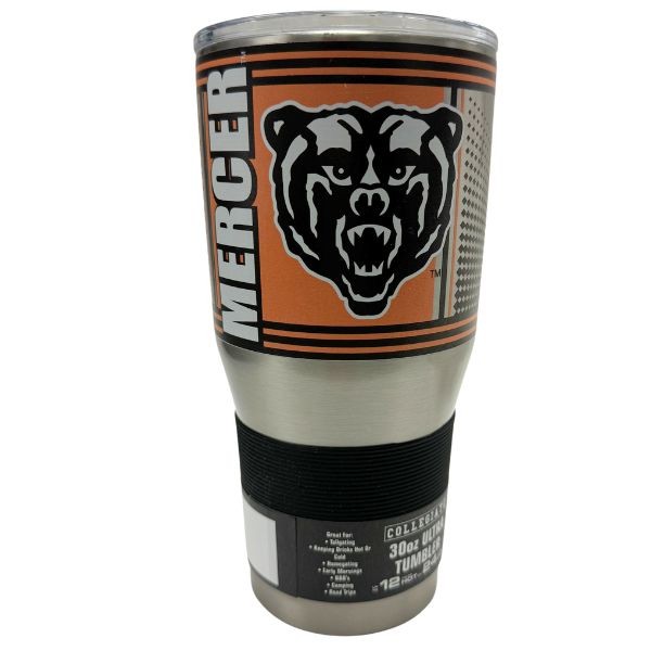 Mercer University Tumblers - 30OZ Ultra Digital Hero Style - Double Walled Stainless - 2 For $25.00 - Georgia