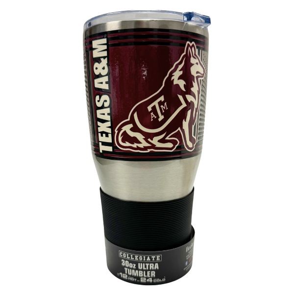 Texas A&M Tumblers - 30OZ Ultra Digital Hero Style - Double Walled Stainless - 2 For $25.00 - Texas A&M