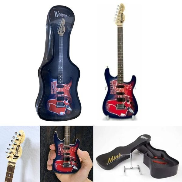 Boston Red Sox Collectibles - Realistic Northbender Electric Guitar - 2 For $20.00 - Wholesale Boston Red Sox Products - Red Sox Merchandise