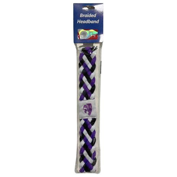 KState Wildcats Hair Accessories - Braided Headbands - 12 For $24.00 - Kansas State