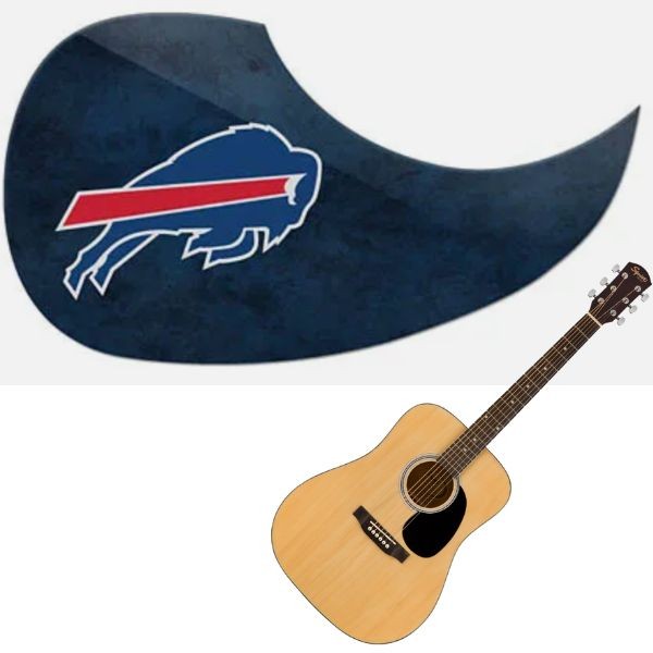 Buffalo Sabres - Team Color Guitar Pick Guards - 24 For $24.00 - Buffalo Sabres