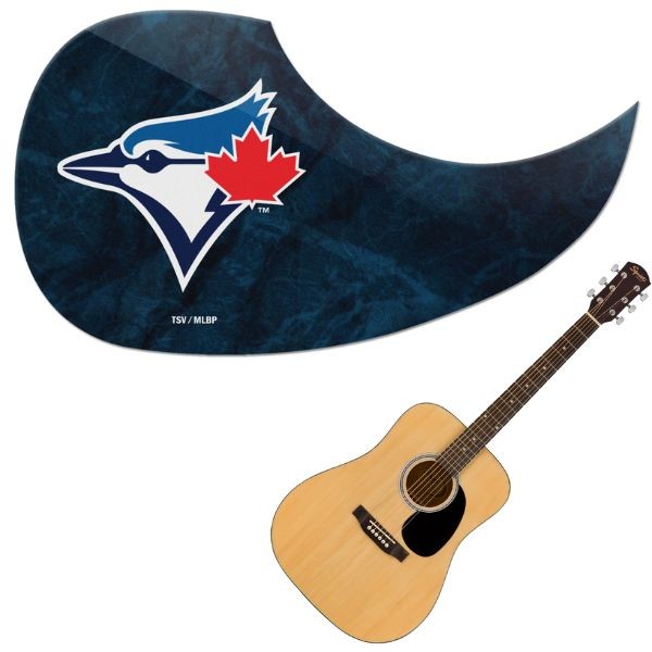 Toronto Blue Jays - Team Color Guitar Pick Guards - 24 For $24.00 - Wholesale Toronto Blue Jays Products - Blue Jays Merchandise