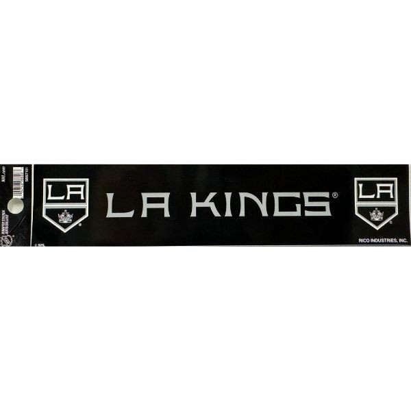 Los Angeles Kings Bumper Stickers - 2"x10" Team Stickers - 24 For $18.00 - Los Angeles Kings