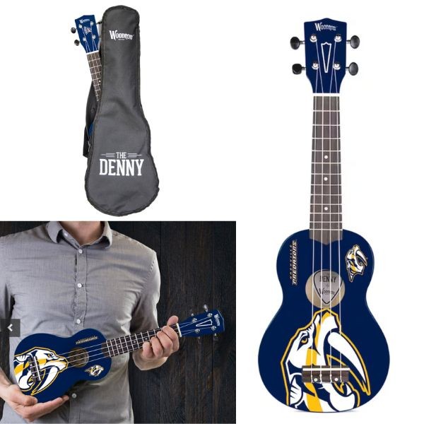 Nashville Predators - Full Size Woodrow Ukulele - 2 For $40.00 - Nashville Predators