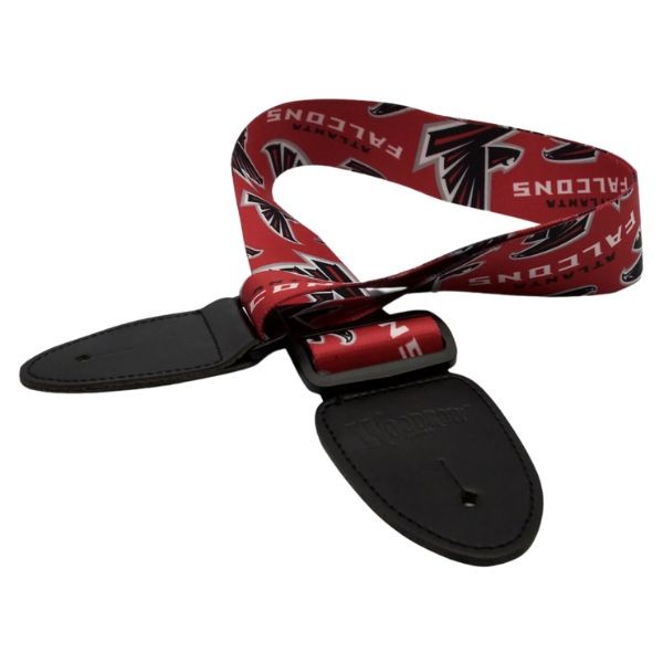 Woodrow Music - Atlanta Falcons Premium Guitar Straps - 5 For $20.00 - Wholesale Atlanta Falcons Products - Wholesale Football Gear