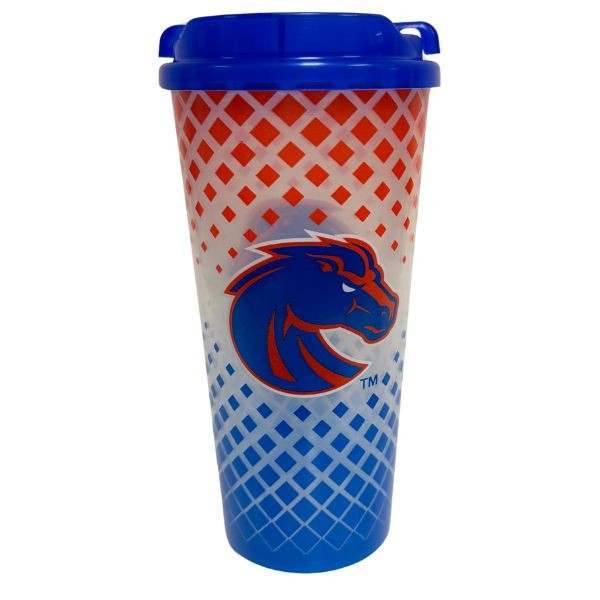 Boise State Tumblers - 24OZ Grid Style - Double Walled - 6 For $21.00 - Boise State