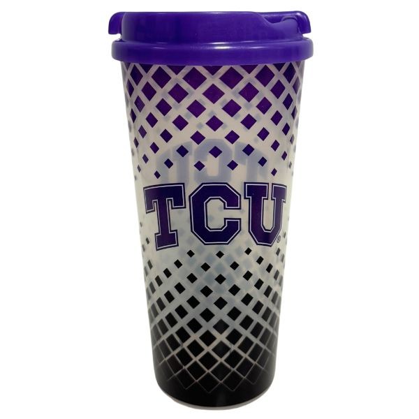TCU Tumblers - 24OZ Grid Style - Double Walled - 6 For $21.00 - TCU