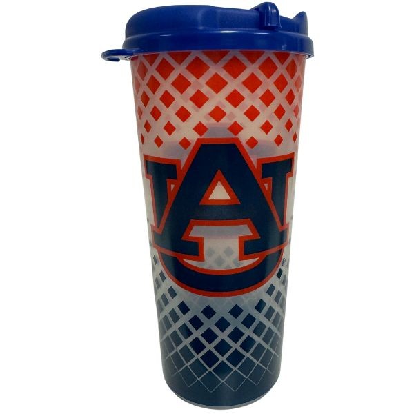 Auburn Tigers Tumblers - 24OZ Grid Style - Double Walled - 6 For $21.00 - Auburn