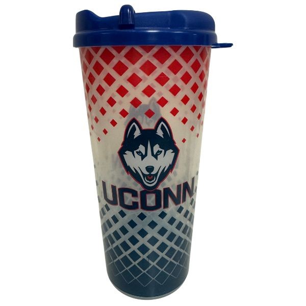 UCONN Huskies Tumblers - 24OZ Grid Style - Double Walled - 6 For $21.00 - UCONN Huskies