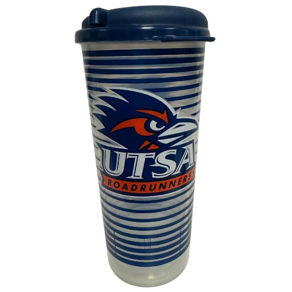 UTSA Roadrunners Tumblers - 24OZ Grid Style - Double Walled - 6 For $21.00 - Other Teams