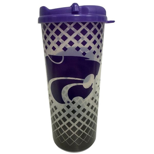 KState Wildcats Tumblers - 24OZ Grid Style - Double Walled - 6 For $21.00 - Kansas State