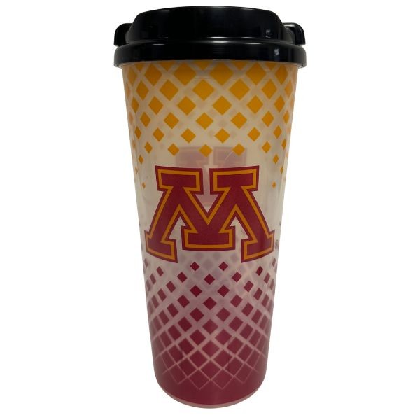 Minnesota Gophers Tumblers - 24OZ Grid Style - Double Walled - 6 For $21.00 - Minnesota Gophers