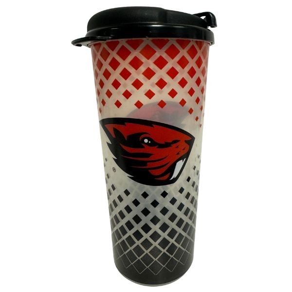 Oregon State Beavers Tumblers - 24OZ Grid Style - Double Walled - 6 For $21.00 - Oregon State Beavers