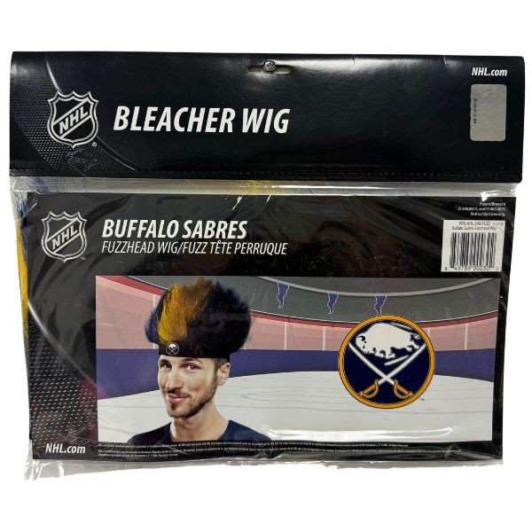 Buffalo Sabres Fan Wig - Bleacher Creatures - Team Logo - 12 For $24.00 - Buffalo Sabres