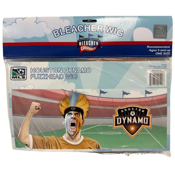 Houston Dynamo Fan Wig - Bleacher Creatures - Team Logo - 12 For $24.00  - Wholesale Houston Texans Products - Texans Merchandise 2