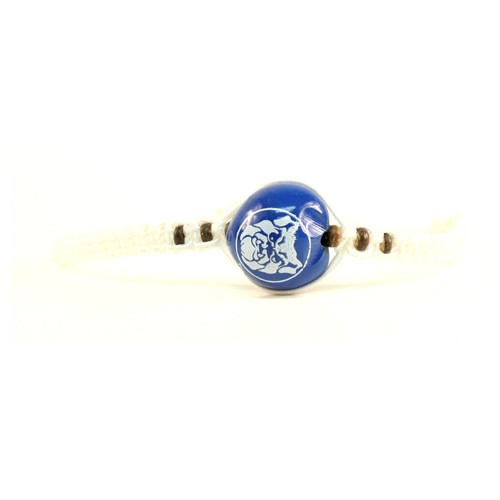 Butler Bulldogs Merchandise - Single Nut Macramé Bracelets - 12 For $24.00