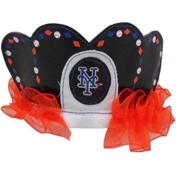 New York Mets Tiara - The Princess Tiara - 12 For $18.00 - Wholesale New York Mets Products - Mets Merchandise
