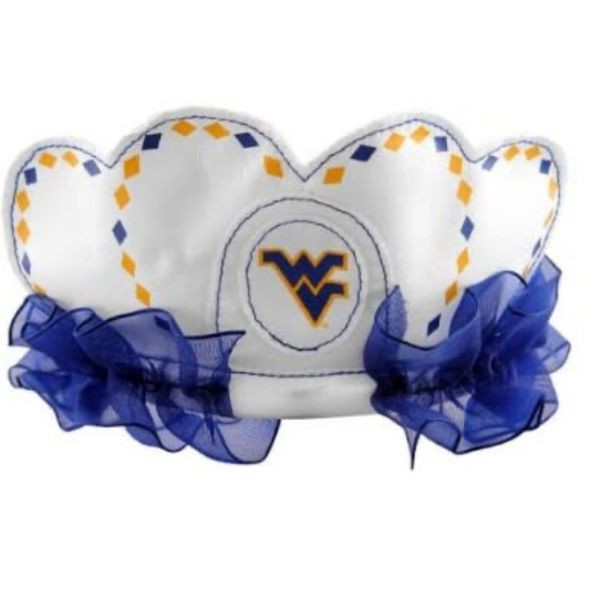 West Virginia Mountaineers Tiara - The Princess Tiara - 12 For $18.00 - West Virginia
