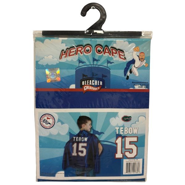 Florida Gators Cape - Tebow #15 The Hero Cape - 24 For $24.00 - Florida Gators