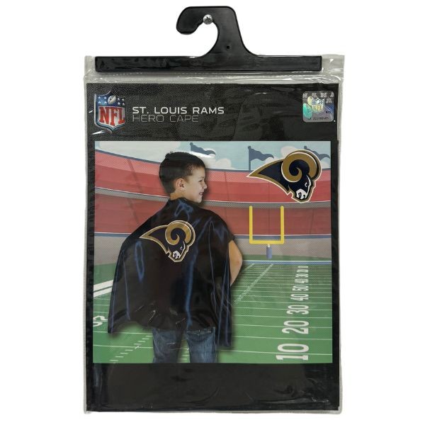 Los Angeles Rams Cape - The Hero Cape - 12 For $30.00 - Wholesale Los Angeles Rams Products - Rams Merchandise 2