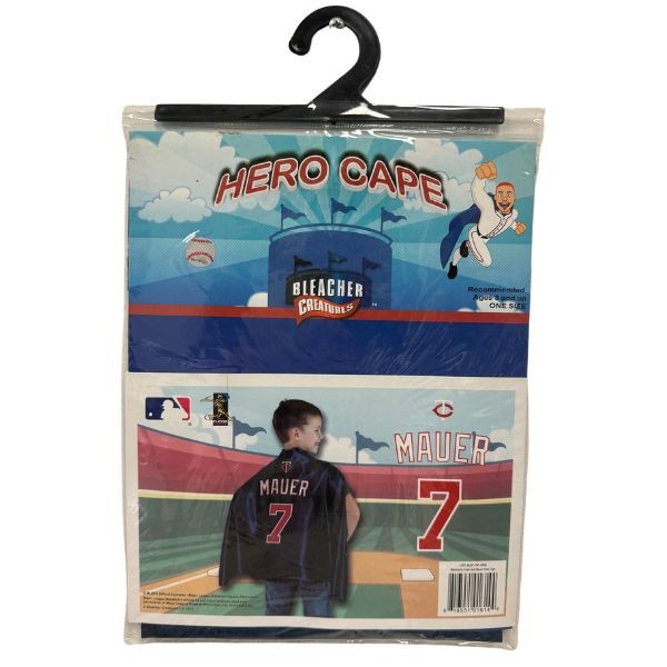 Minnesota Twins Cape - Mauer #7 The Hero Cape - 24 For $24.00 - Wholesale Minnesota Twins Products - Twins Merchandise