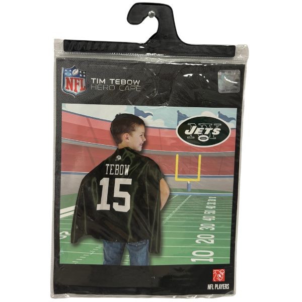 New York Jets Cape - Tebow Style - The Hero Cape - 24 For $24.00 - Wholesale New York Jets Products - Jets Merchandise