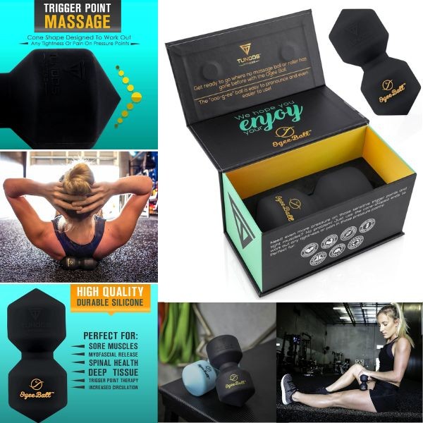Tundos Fitness - The Ogee Ball - Roll Away Pain - 4 For $20.00