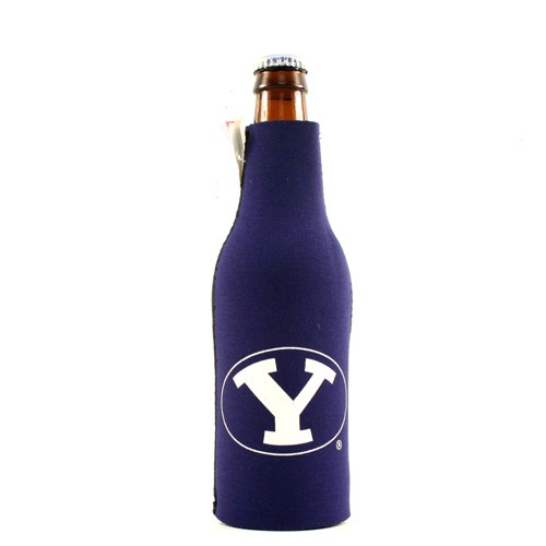 BYU Merchandise - Y LOGO - Blue Neoprene Bottle Huggies - 12 For $24.00 - BYU