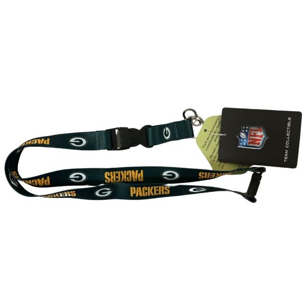 Green Bay Packers Lanyards - Mojo Earth Style - 12 For $30.00 - Wholesale Green Bay Packers Products - Packers Merchandise 2