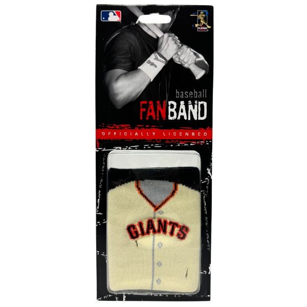San Francisco Giants Embroidered Arm Bands - The Team Sweat Band - 24 For $30.00 - Wholesale San Francisco Giants Products - Giants Merchandise