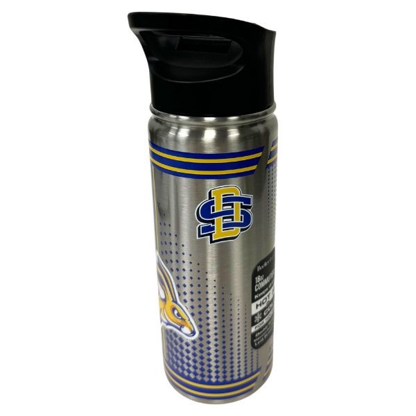 South Dakota State Jack Rabbits - Hero Digital 18OZ Stainless Flip Top Commuter Tumblers - 3 For $30.00 - South Dakota State Jack Rabbits