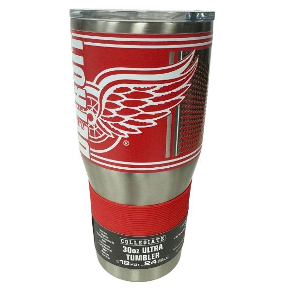 30OZ Hero Digital Ultra Tumblers - Detroit Red Wings - Stainless Steel - 2 For $24.00 - Detroit Red Wings