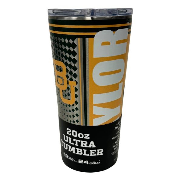 Baylor Bears Tumblers - 20OZ Hero Digital Ultra Stainless Steel - 3 For $30.00 - Baylor Bears
