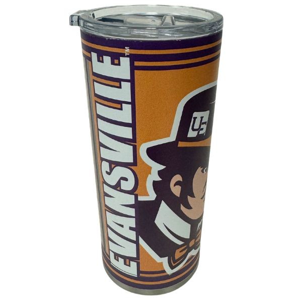 University Of Evansville Tumblers - 20OZ Hero Digital Ultra Stainless Steel - 3 For $30.00 - Other Teams