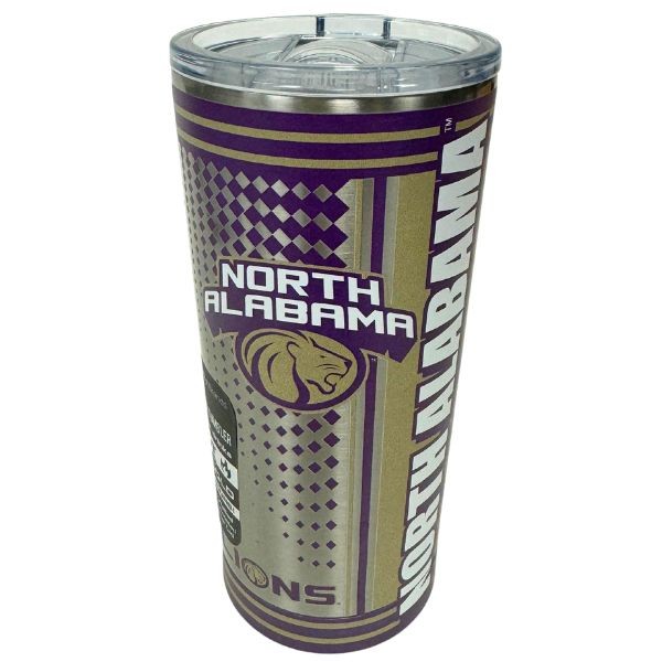 North Alabama University Tumblers - 20OZ Hero Digital Ultra Stainless Steel - 3 For $30.00 - Alabama